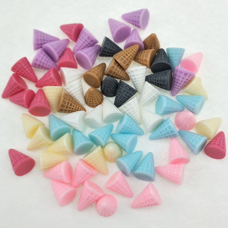 40 개/몫 1.5*2cm 수 지 아이스크림 공예 카보 - Embellishment Glue Craft 리뷰 및 가격