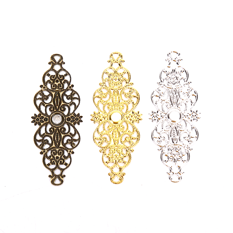 ★ ▲ 20개 필리그리 꽃 모양 랩 커넥터 공예 DIY - Embellishment Crafts 리뷰 및 가격