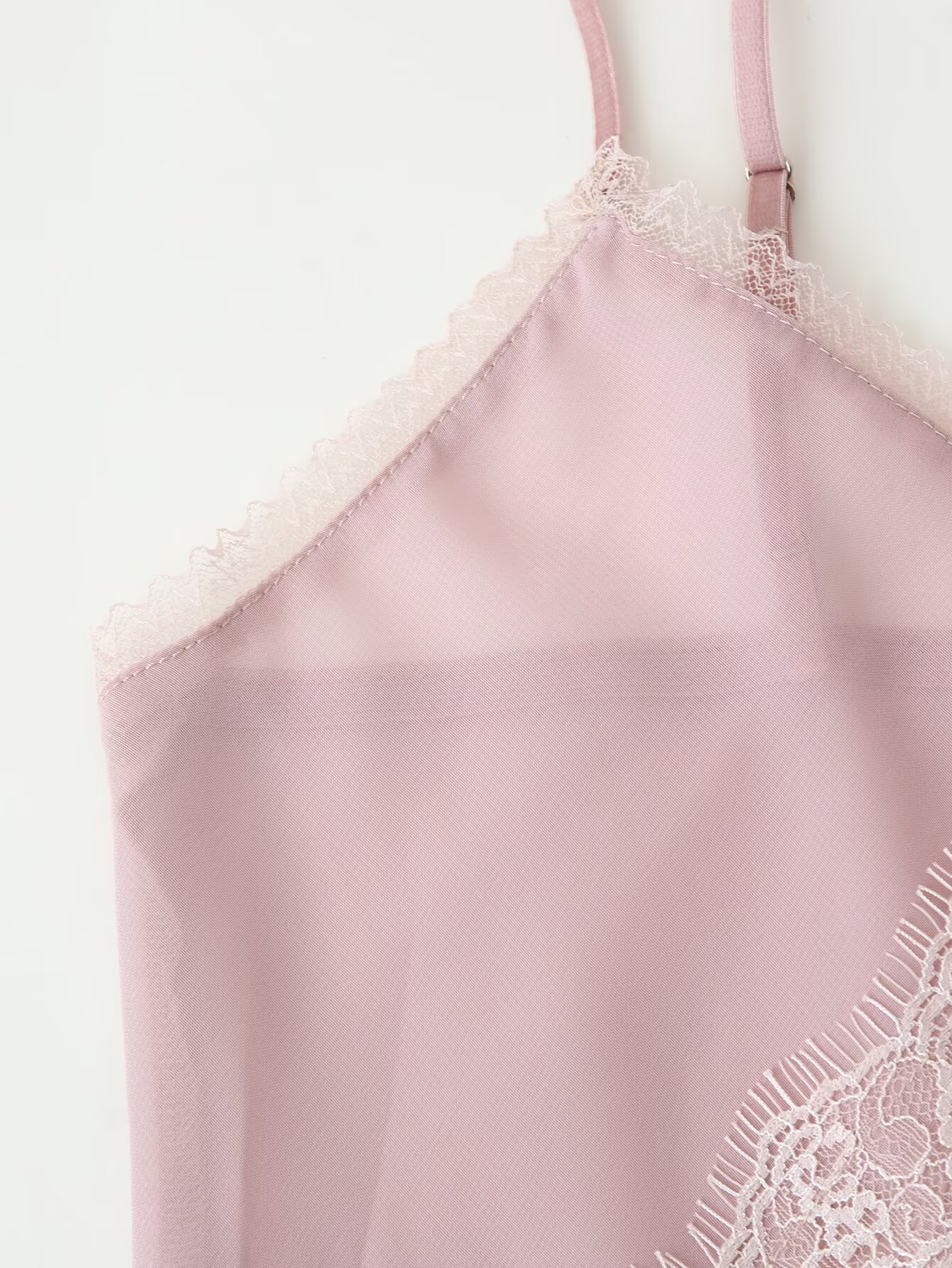 티달리프 2025 여성용 핑크 캐미 탑과 스커트 세트  - Elastic Lace Trim 리뷰 및 가격