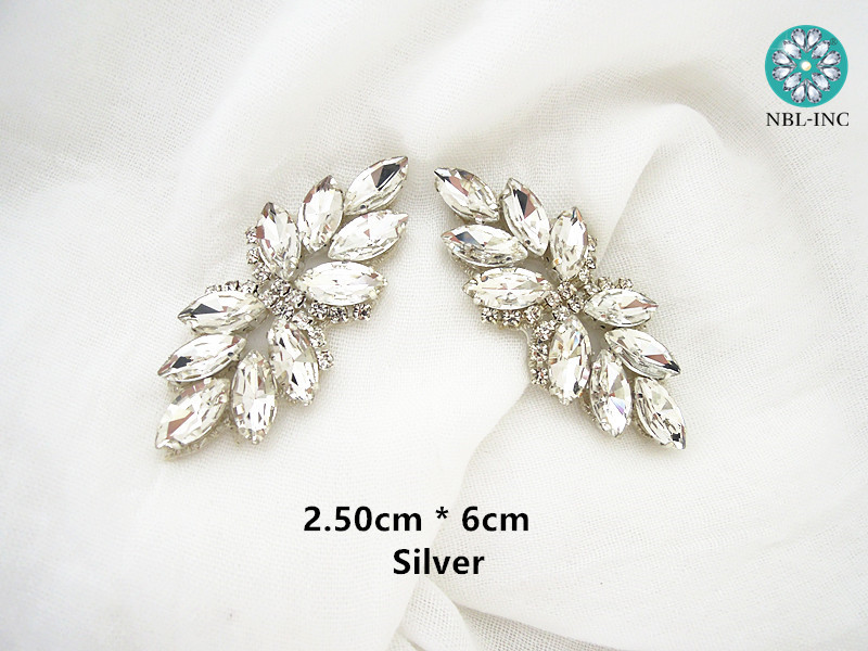 (1PC) 실버 골드 라인 석 신부 벨트 웨딩 아플리케 - Sew On Rhinestone 리뷰 및 가격