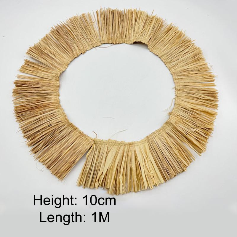 새로운 1M 황마 프린지 트림 라피아 짚 태슬 천연 가 - Tassel Fringe Trim 리뷰 및 가격